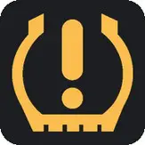 נידעריגער טייער דרוק / TPMS אינדיקאטאר.