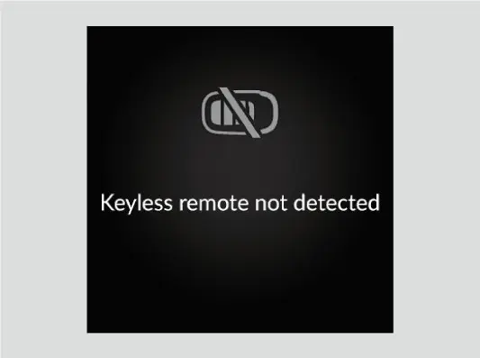 די keyless remote דערמאנונג קלינגט אן אלארם אינעווייניג און דרויסן ווען דער פאב גייט ארויס פונעם קאר אין ON.