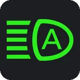 בלינקער/ האזארד, לייטס אן, הויכע ליכט און Auto High-Beam אינדיקאטארן.