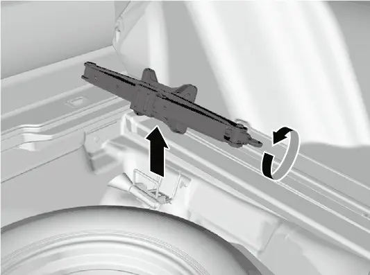 דרייט אויס דעם wing bolt און נעמט אראפ דעם spacer cone צו באפרייען דעם קליינעם ספער.